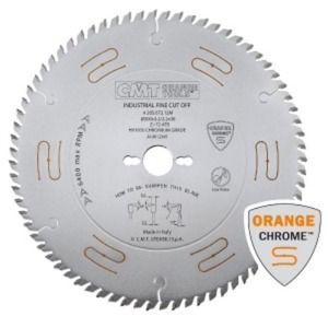 CMT LOW-NOISE &amp; CHROME-COATED SAW BLADES FOR RIP AND CROSSCUT 285.640.10M/ 285.660.10M